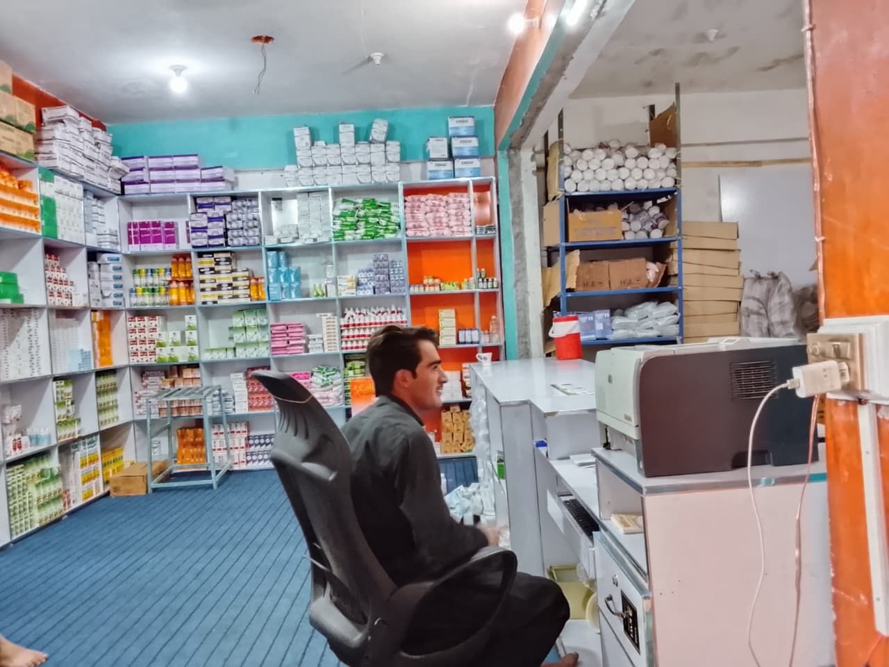 Khanzada Traders shop interior